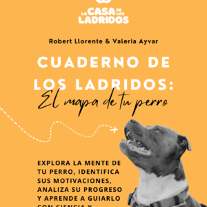 Portada real del Cuaderno de los Ladridos, de Robert Llorente y Valeria Ayvar